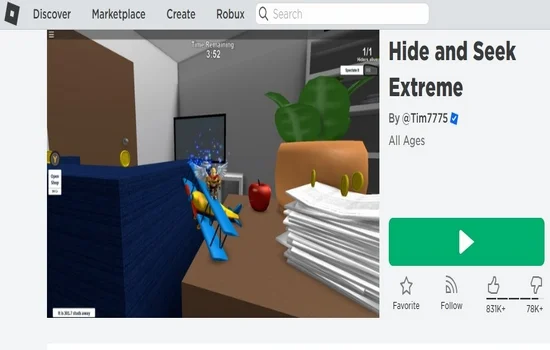 Hide and Seek Extreme