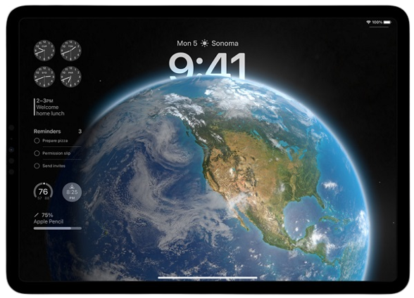 iPadOS-17 feature